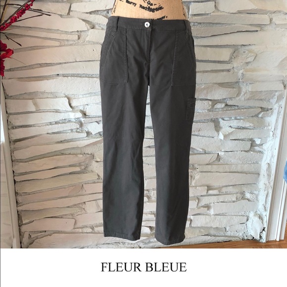 Fleur Bleue Pants - Fleur Bleue Cotton/Modal Crops